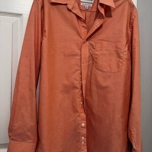 Saddlebred Coral Oxford Shirt